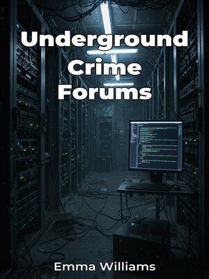 cover image of Underground Crime Forums